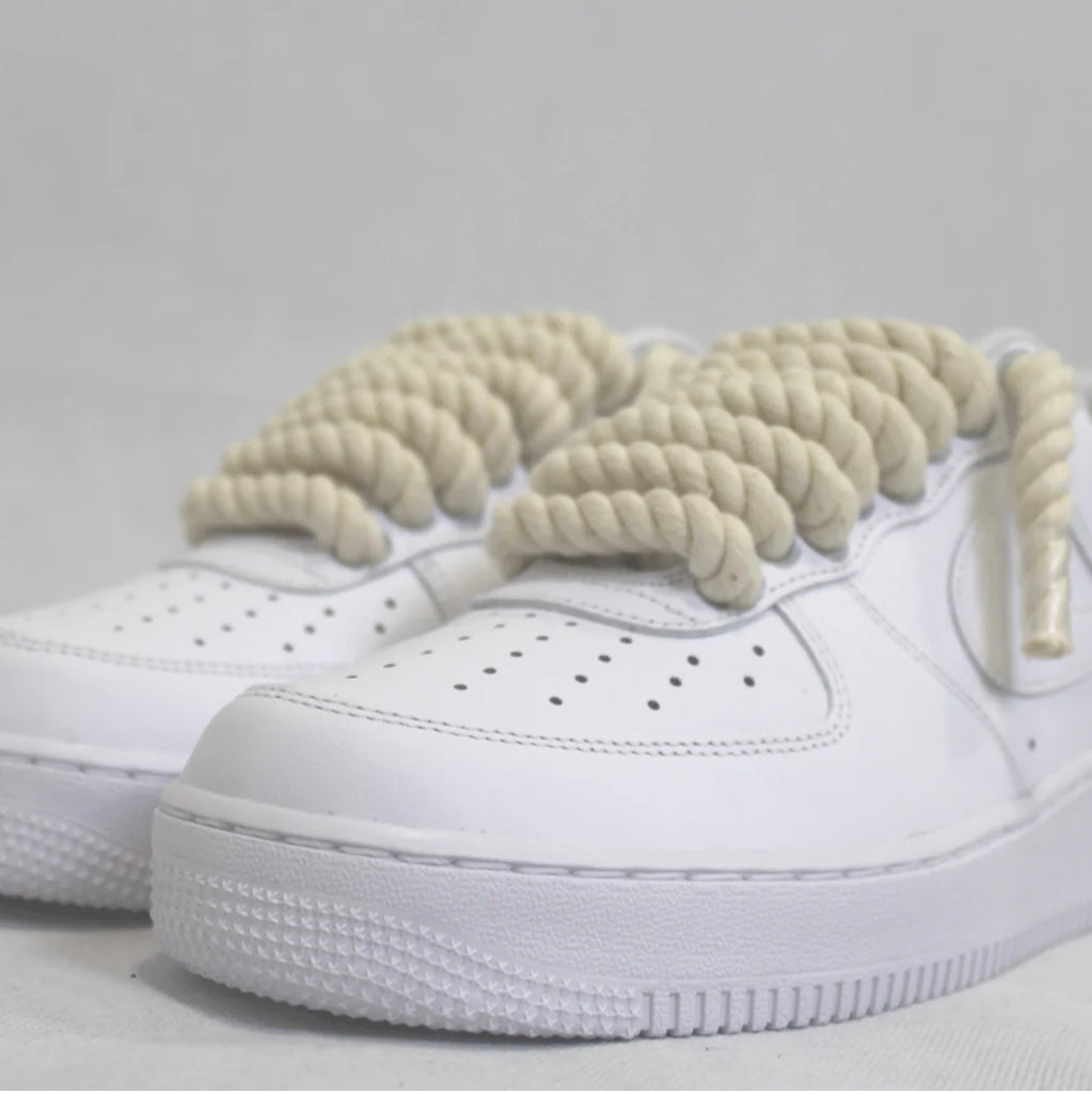 Rope Air Force 1 White/Beige