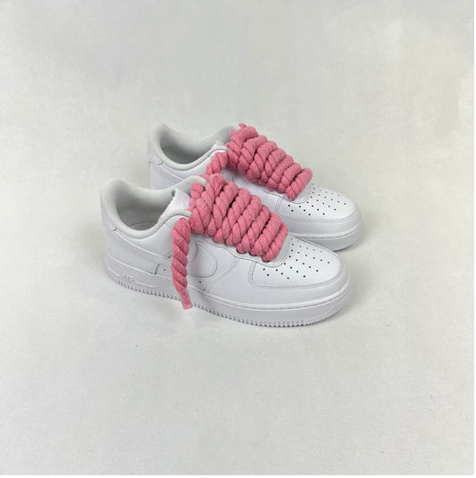 Rope Air Force 1 White/Pink