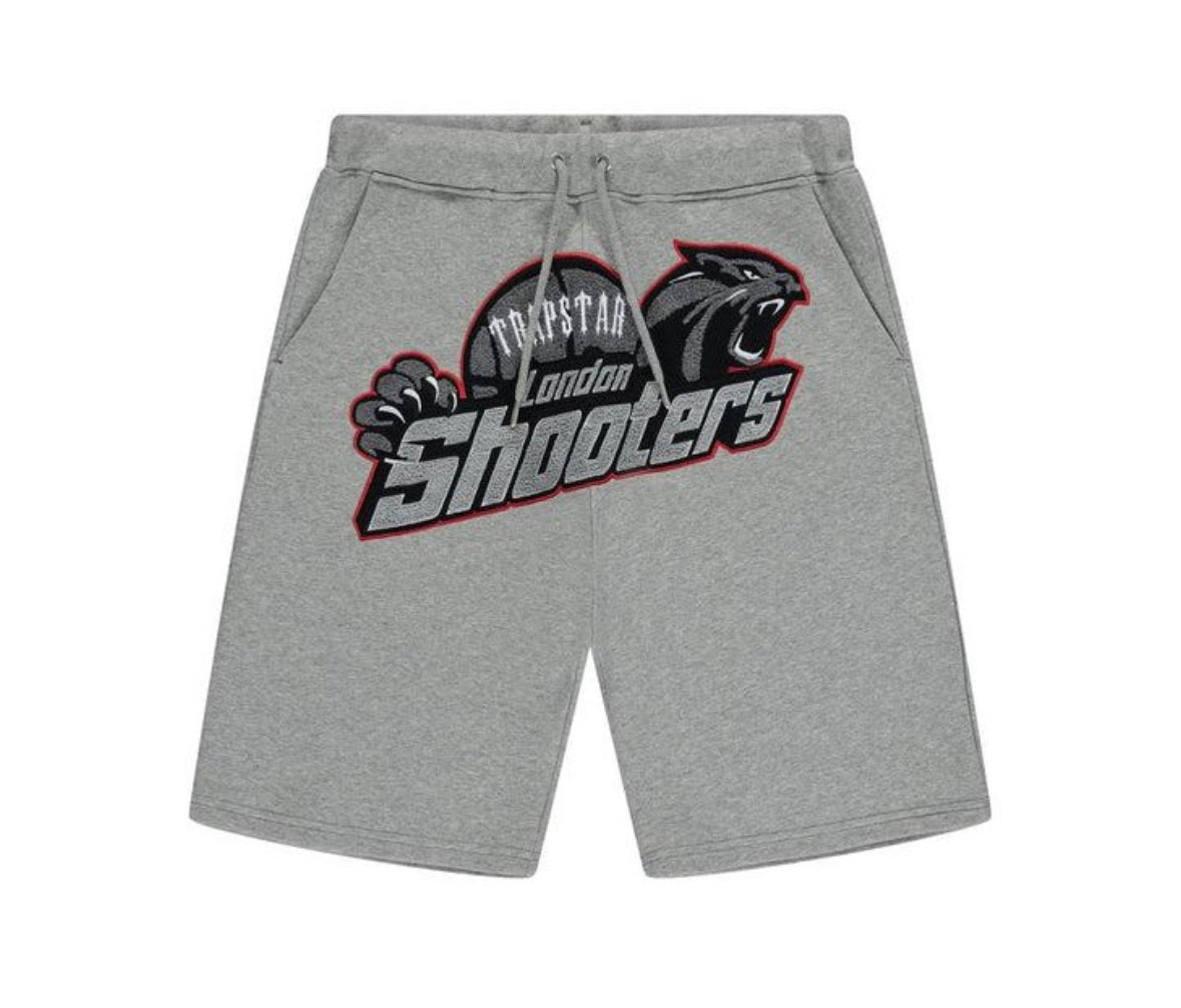 Trapstar Shooters Shorts - Grey/Red
