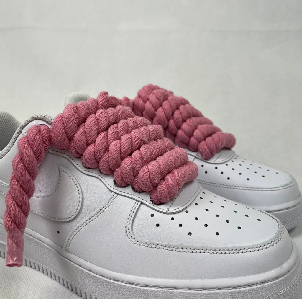 Rope Air Force 1 White/Pink