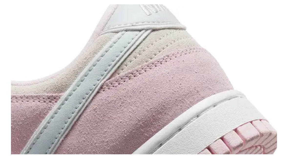 Nike Dunk Low Pink Foam Suede